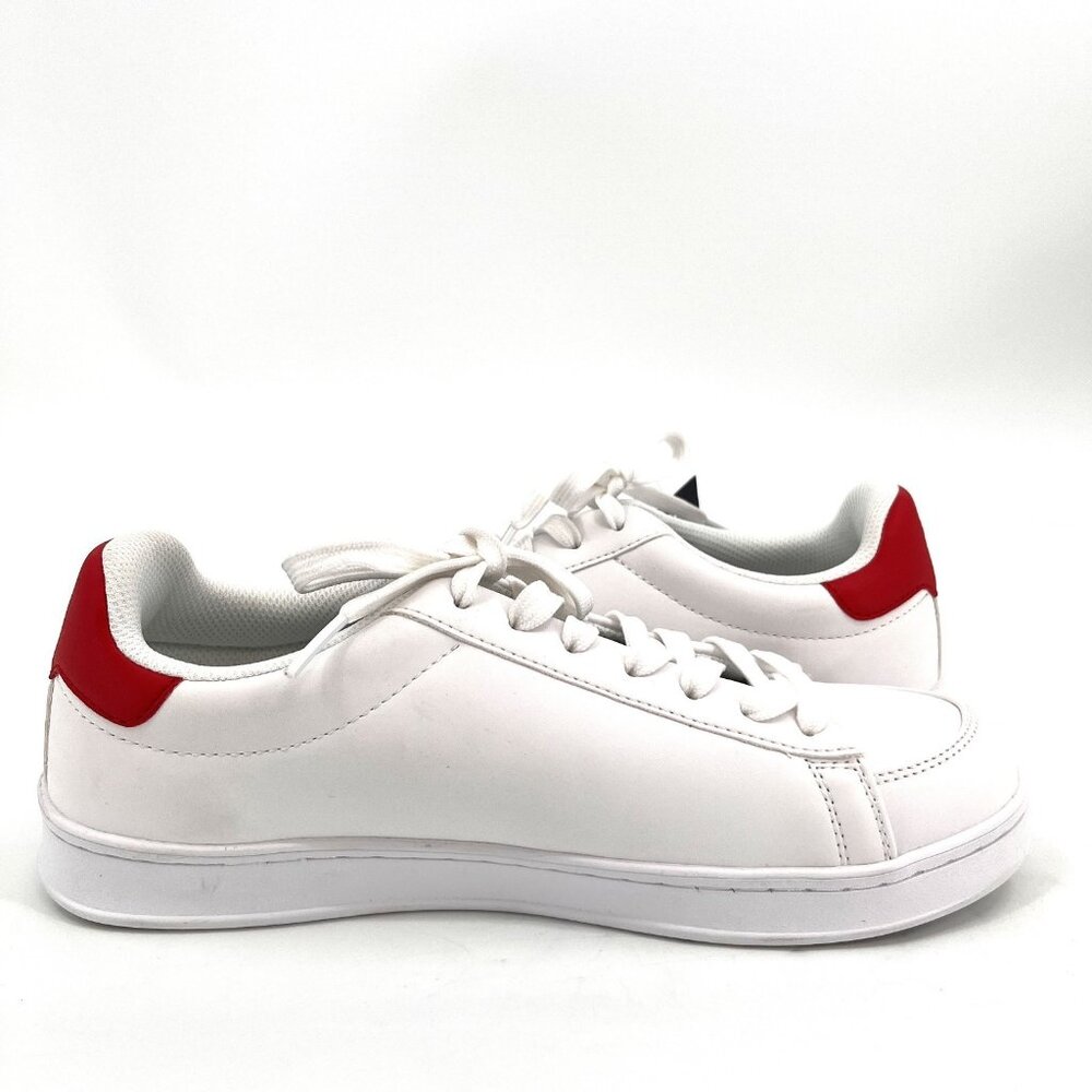 Tommy Hilfiger Jolix Sneakers White Mens Size 9M Synthetic Round Toe Lace Up - Picture 4 of 14